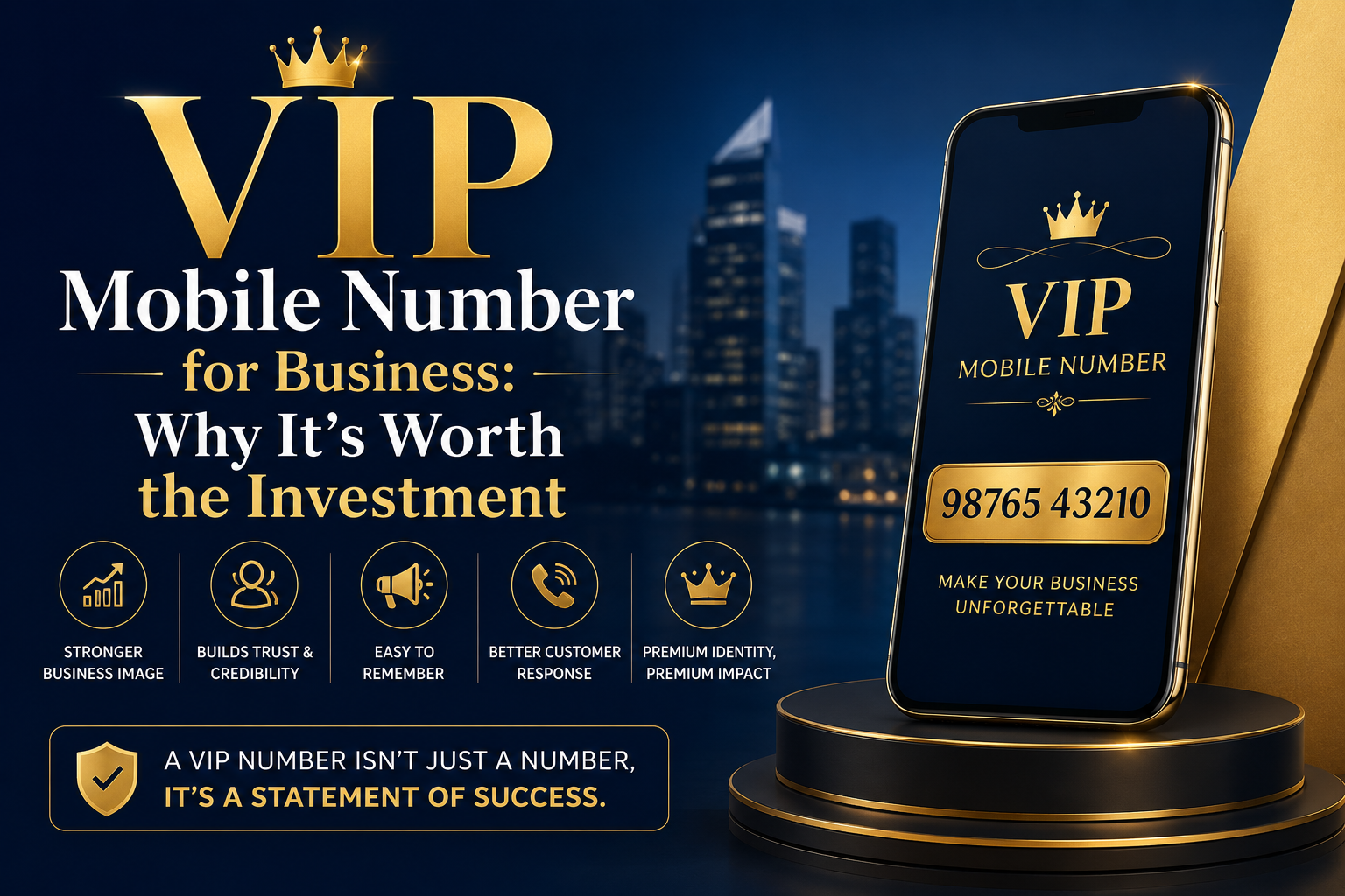 VIP Mobile Number for Business: Why It's Worth the Investment (2026)