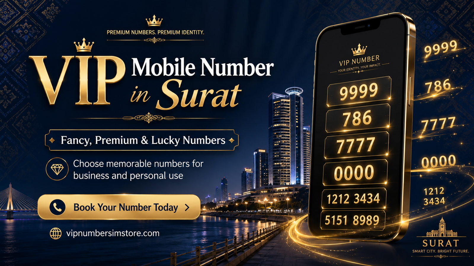 VIP Number in Surat | Buy Fancy & Premium Mobile Numbers Online