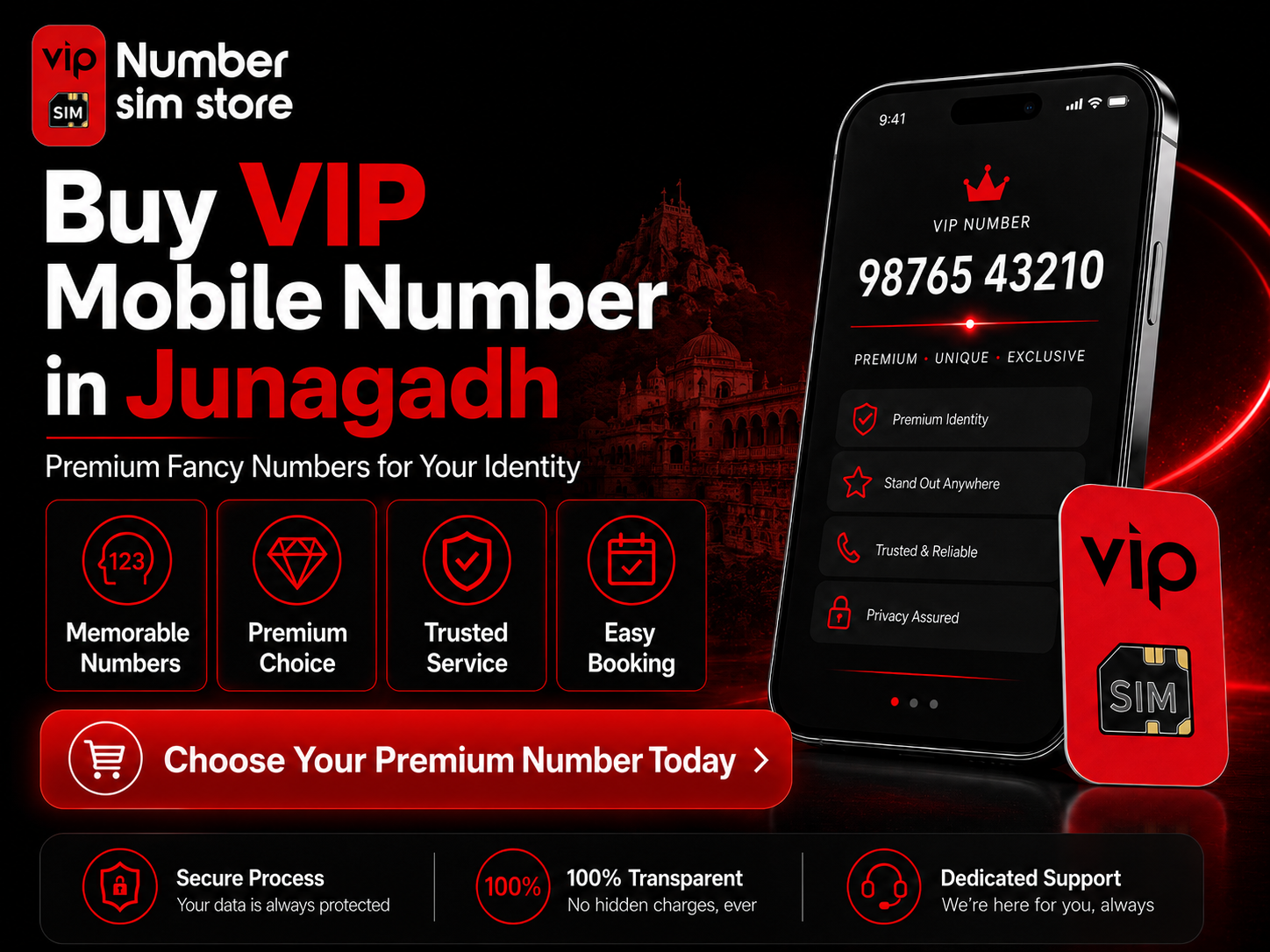 Buy VIP Mobile Number in Junagadh | Fancy & Premium Numbers Online