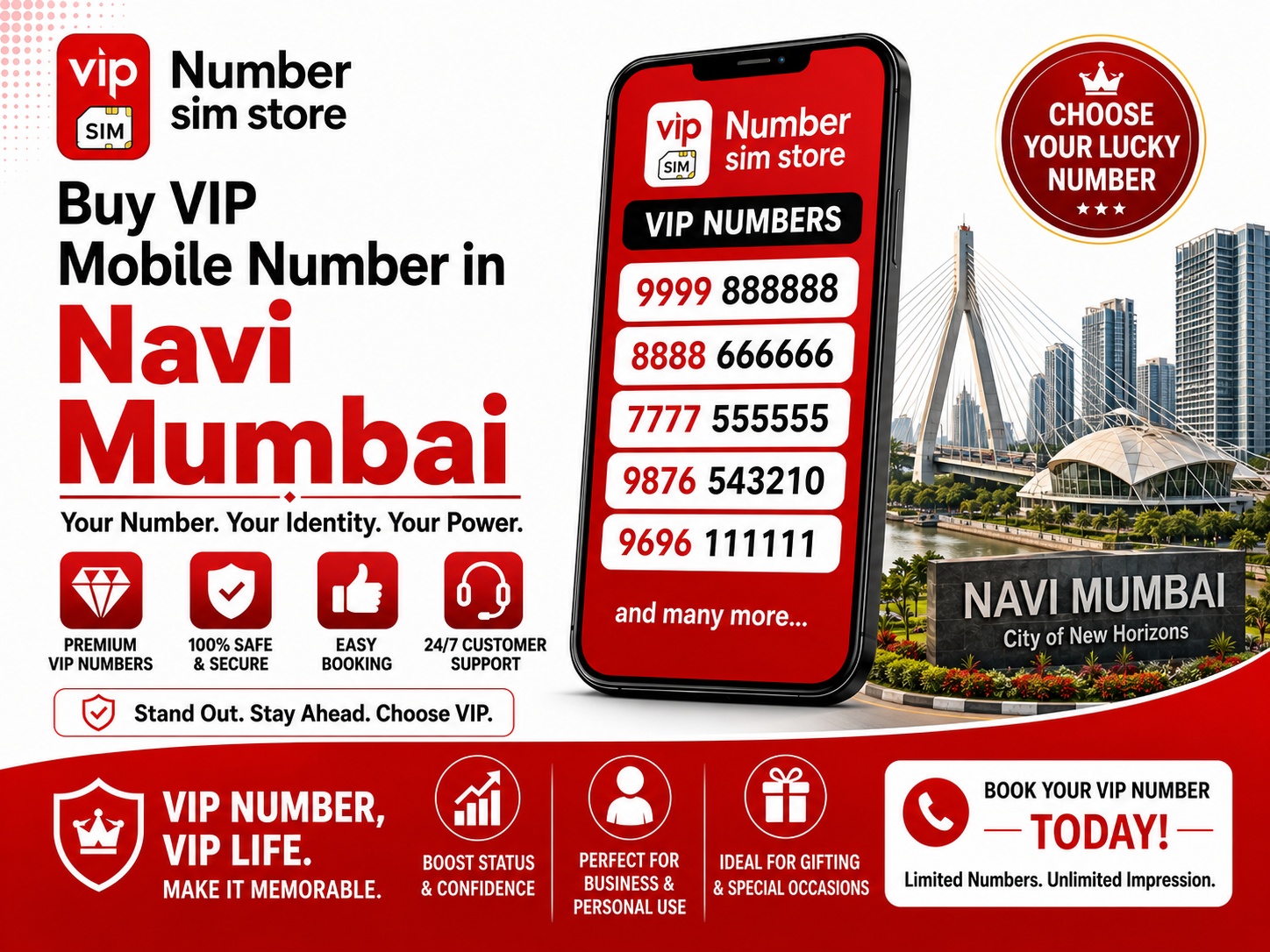 Buy VIP Mobile Number in Navi Mumbai