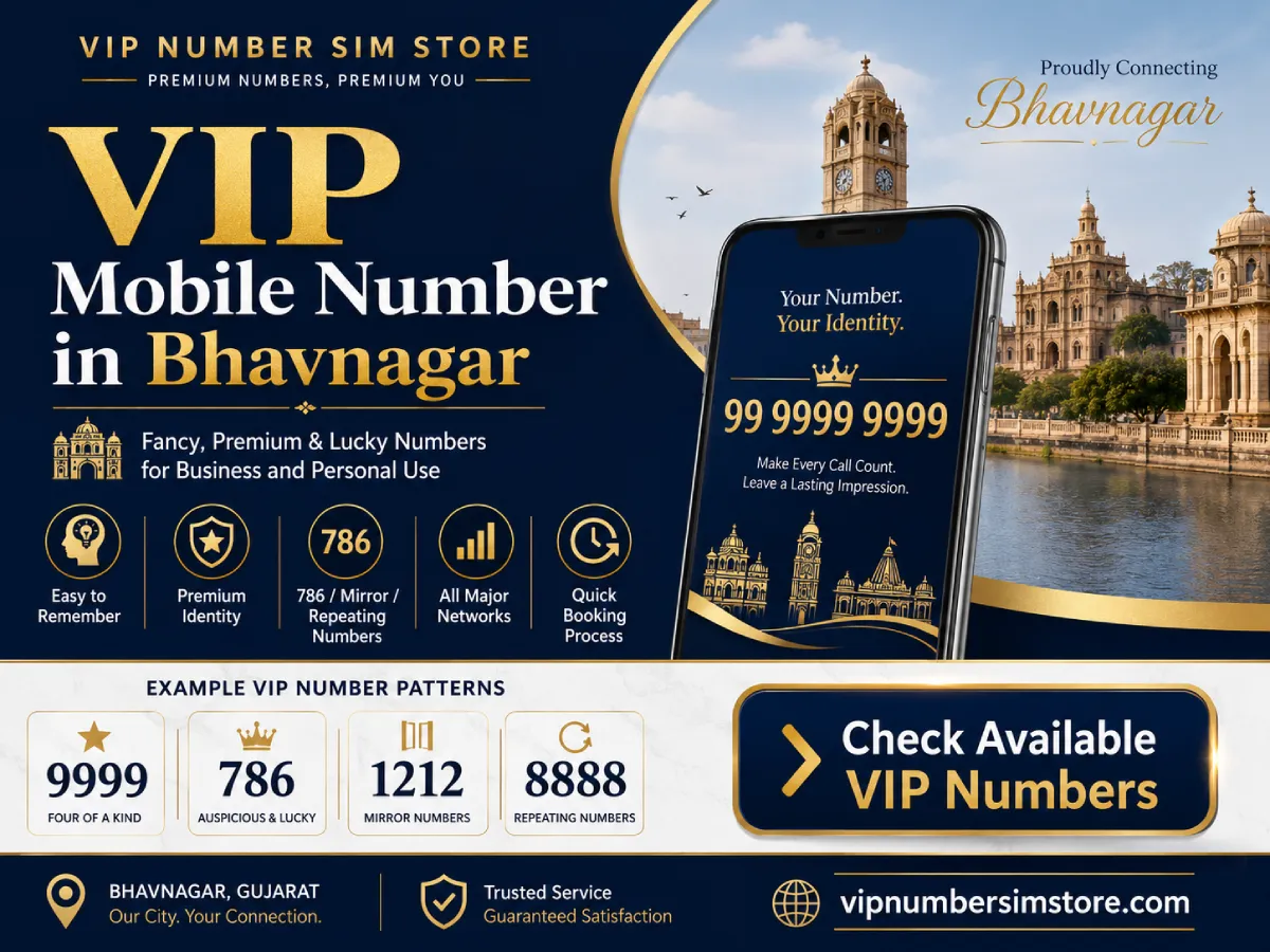 Buy VIP Mobile Number in Bhavnagar | Fancy & Premium Numbers