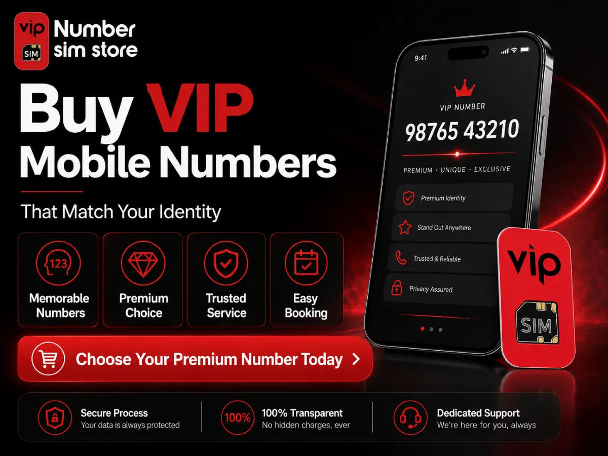 Buy VIP Mobile Numbers That Match Your Identity
