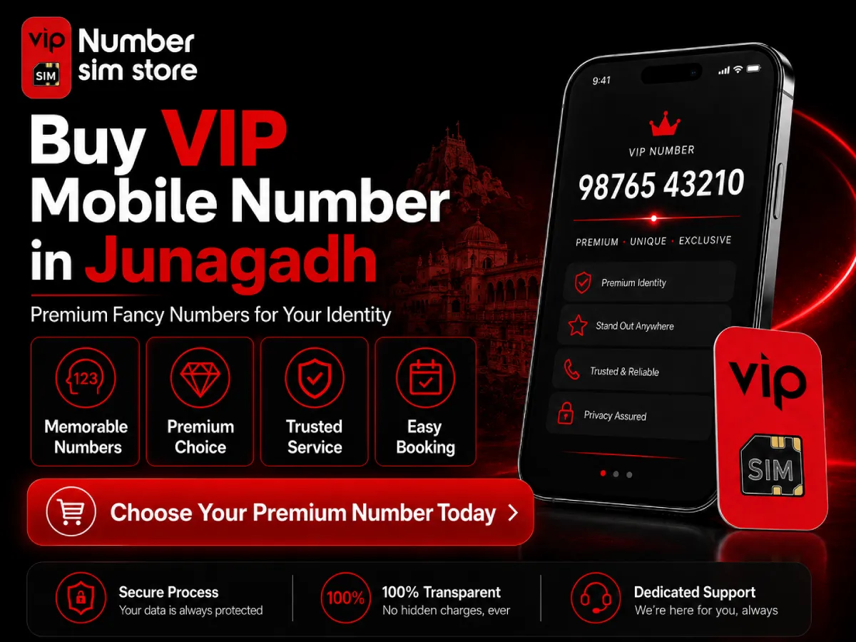 Buy VIP Mobile Number in Junagadh | Fancy & Premium Numbers Online