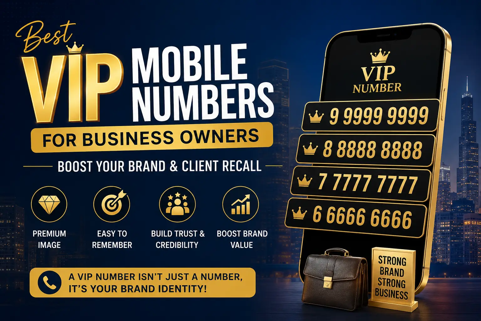 Best VIP Mobile Numbers for Business Owners | Boost Your Brand & Client Recall
