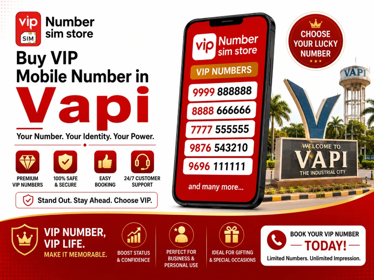 Buy VIP Mobile Number in Vapi | Fancy & Premium Numbers Online