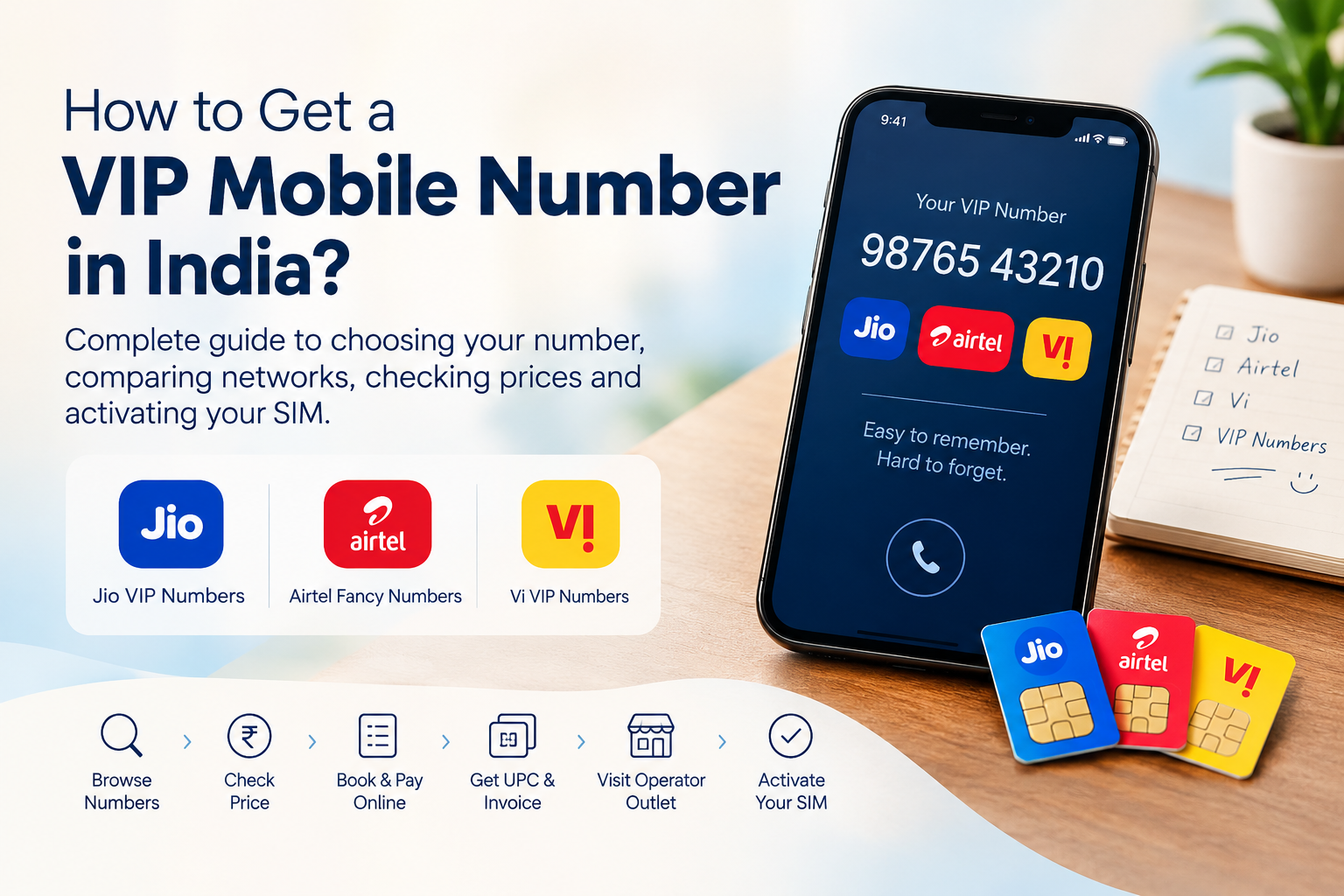 How to Get a VIP Mobile Number in India?