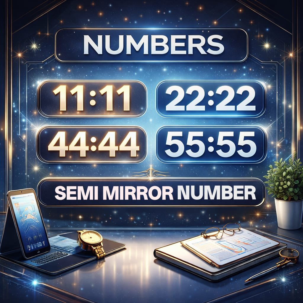Semi Mirror Number